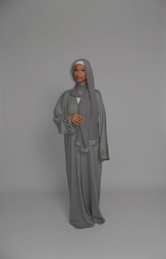 Alltags Abaya – Soft Grey