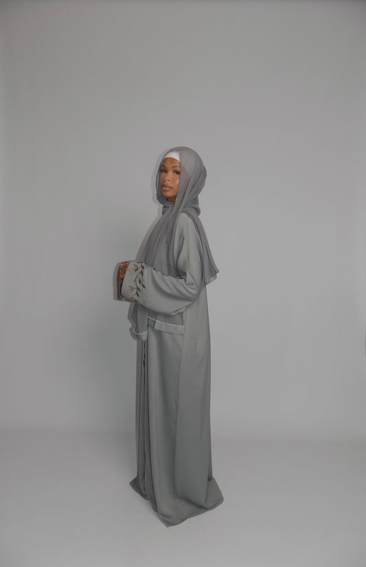 Alltags Abaya – Soft Grey