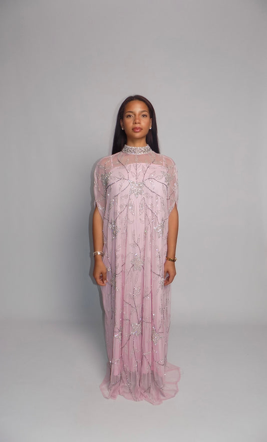 Handbestickte Abaya – Kristall Edition